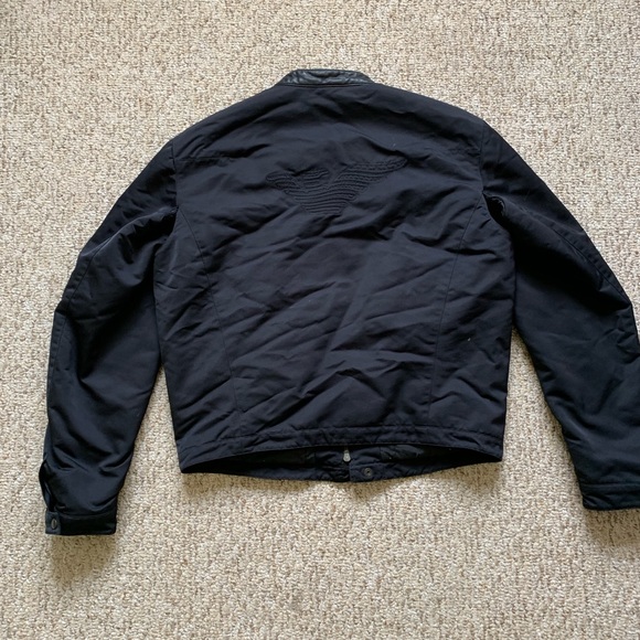Armani nylon shell bomber jacket, great details - Picture 5 of 7